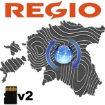 Regio Eesti TOPO v2 mälukaardi uuendus