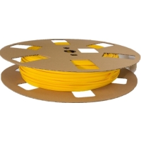 Heat shrinkable profiles for printing Round Yellow